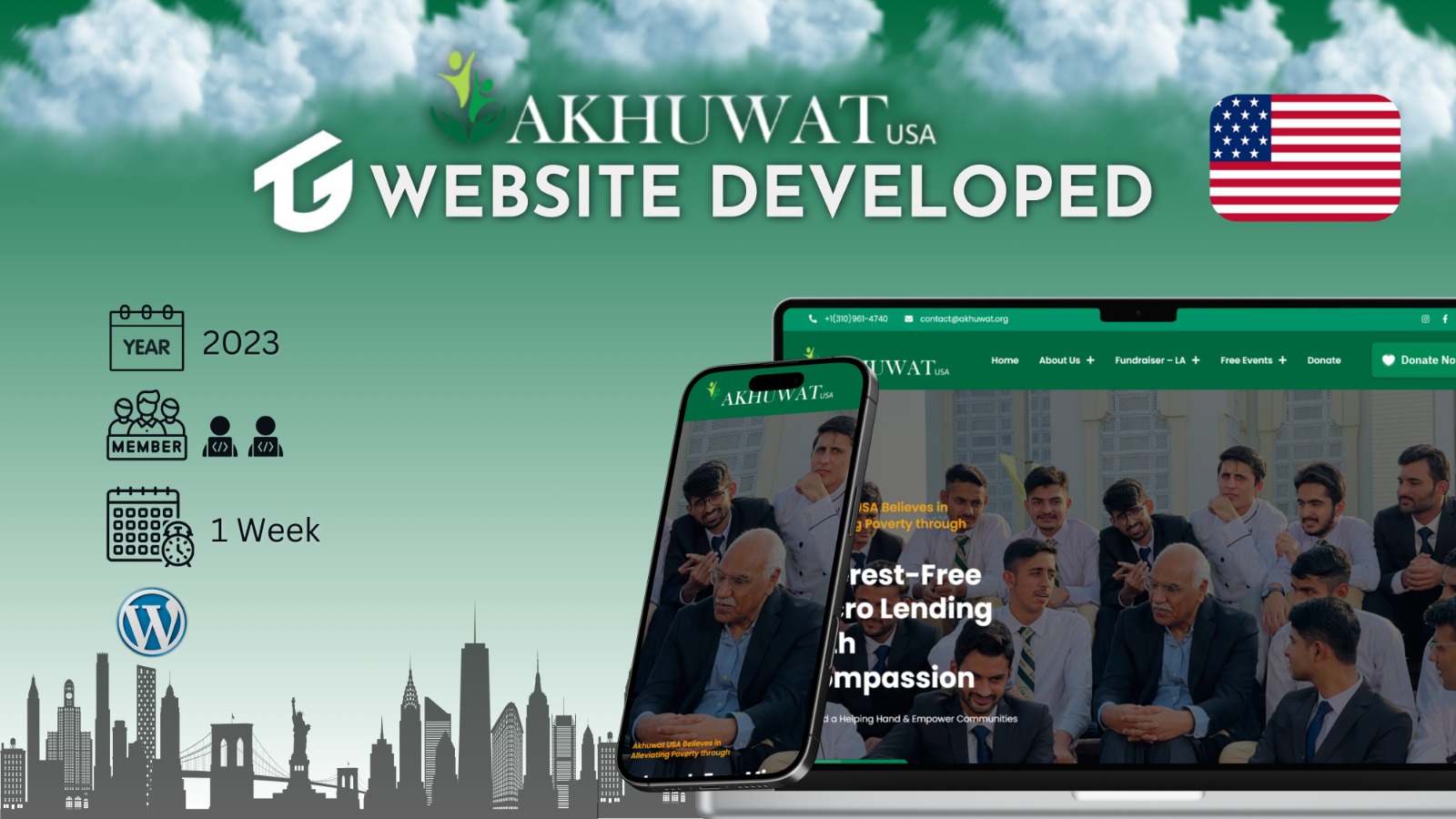 Akhuwat Uk Website Developed